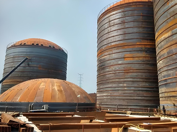 岳塘焦粉钢板仓